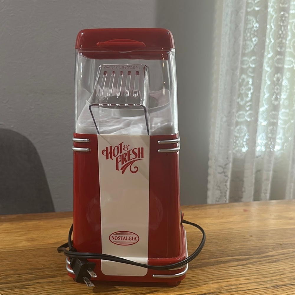 Nostalgia Red Hot & Fresh Popcorn Maker